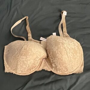 Victoria's Secret Lace Bra - Tan